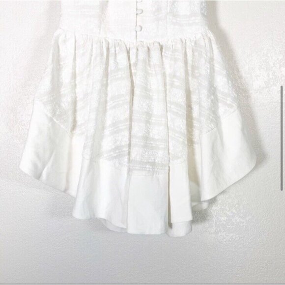 C/meo Lie Awake Top Ivory Open Back Collar - Picture 6 of 6